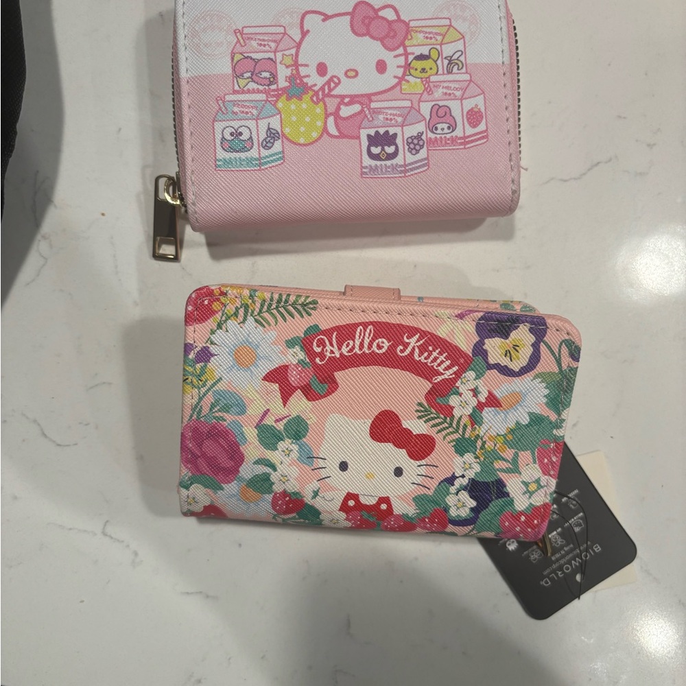 Hello Kitty Floral Wallet